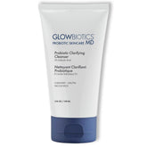 Glowbiotics clarifying cleanser pump bottle—gentle daily cleanse for oil control.
