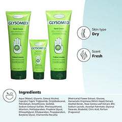 Glysomed purse-size tube highlights portable hand care for on-the-go use.