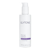 GLYTONE Mild Gel Cleanser bottle shown for gentle exfoliation and daily cleansing