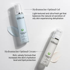 G.M. COLLIN Hydramucine Optimal Cream texture close-up highlights velvety feel on skin