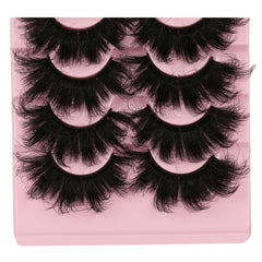 Gmagictobo dramatic 25mm 3D lashes close-up showing layered volume