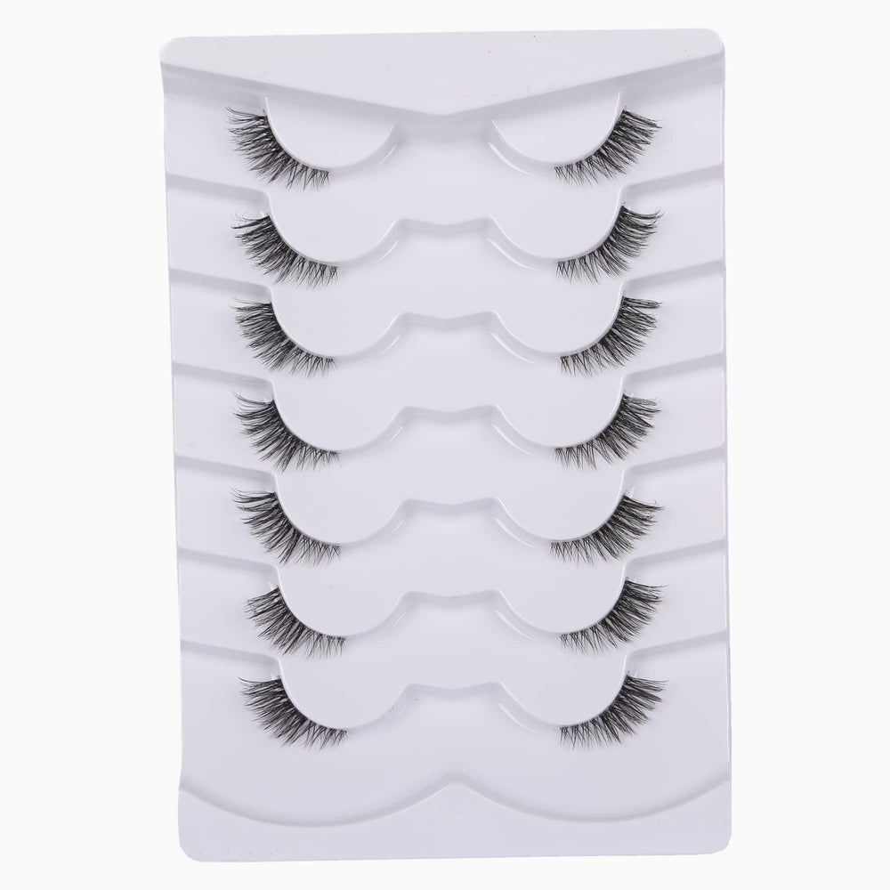 Gmagictobo half-lashes natural pack front view for versatile daily wear and easy stacking.