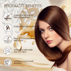 Gminds Rice Water duo-pack shot presents the large shampoo and conditioner pairing.