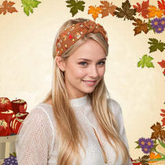 Gmmidea jeweled headband for women shines with crystals and pearls on festive occasions.