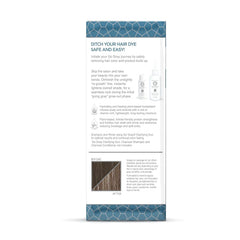 Go Gray Treatment Remove bottle reveals a salon-quality formula for moisturized strands.