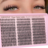 Goddvenus front packaging showing 300pcs clusters and product benefit natural volume