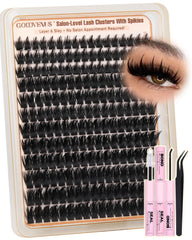 Goddvenus Manga Lash Clusters Kit with Spikes for textured volume looks