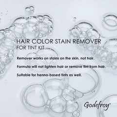 Godefroy beard area cleanup during color touch-ups