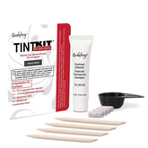 Godefroy Hair Color Kit spot coloring in action for precise gray coverage.