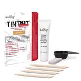 Godefroy hair color kit spot coloring shows precise coverage for small areas