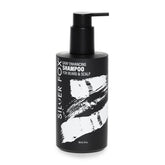 Godefroy Silver Fox shampoo bottle front for brassy-tone reduction.