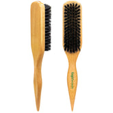 Goiple boar bristle brush slick-back focus for frizz-free polished styles