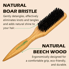 Goiple bristle brush distributes natural oils for healthier-looking shine