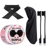 Goiple edge-control-wax-strawberry-scent-4oz demonstrates strong hold with a non-greasy finish.