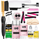 Goiple electric hot comb with heat control for precise styling
