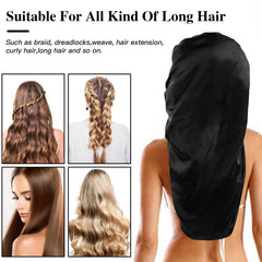 Goiple premium-satin-hair-bonnet highlights moisture retention during sleep.