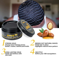 Goiple wave pomade easy wash showcases quick rinse and restyling.