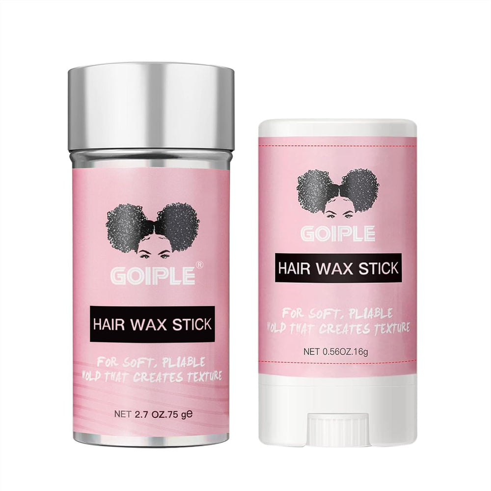Goiple Wax Stick packaging front for easy on-the-go styling.