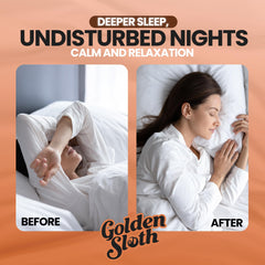 Golden Sloth magnesium cream texture swirl showing fast absorption.