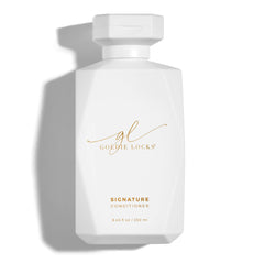 Goldie Locks Ultra Hydrating Conditioner bottle showcasing sulfate-free formula for frizz control