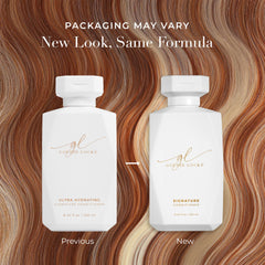 Goldie Locks Ultra Hydrating Conditioner pump bottle for easy, weightless moisture