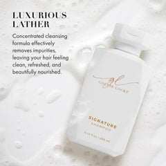 Goldie Locks ingredient label hints biotin and ginseng for elasticity and bounce.