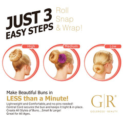 GoldRose Buns donut-doughnut shaper brown finish in use for buns.