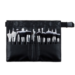 goldwheat makeup brush belt closed for travel-ready organization