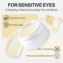GOLLEEPRO eyelash remover dissolving adhesive visual demonstrates fast 1-3 minute removal.