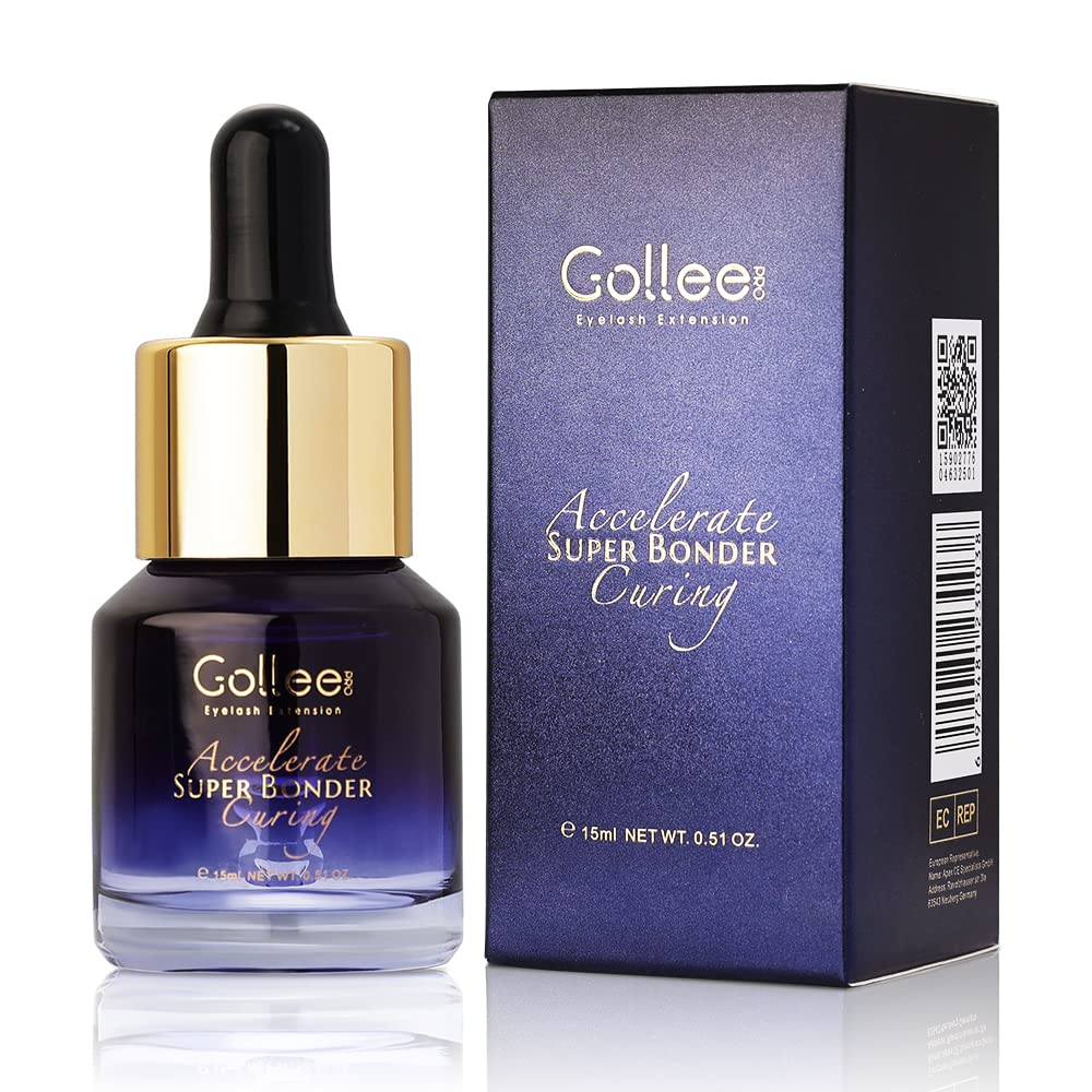 GOLLEEPRO Super Bonder bottle cap enhances fast retention for lash extensions