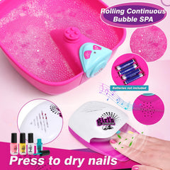 Golray foot spa tub cover with splash guard for mess-free baths.