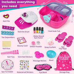 Golray spa kit manicure tools set for at-home nail care and creative fun.