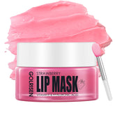 GOLRISEN lip mask overnight application for smooth, hydrated lips by morning.