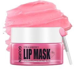 GOLRISEN lip mask overnight application for smooth, hydrated lips by morning.