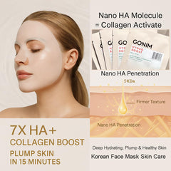 GONIM Face Mask vitamin-c-brightening highlights brightness and reduced redness.