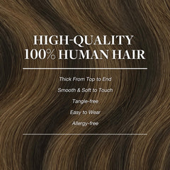 GOO GOO balayage-dark-brown-to-chestnut color adds natural dimension.