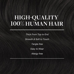 GOO GOO 18-inch clip-in extensions for long flowing texture
