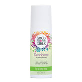 Good For You Girls deodorant clear roll-on honeydew scent for discreet odor protection.