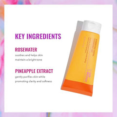 Good Molecules Hydrating Cleansing Gel pineapple-extract purifies while keeping moisture balanced on skin.