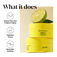 GOODAL Hydrogel texture close-up highlighting smooth, cooling skin feel.