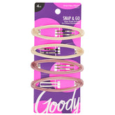 Goody Classics Clips Contorno Epoxi en tortuga para controlar pelos sueltos.