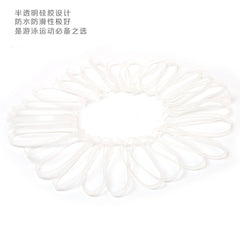 GOODY flat polyband elastics laid out in pack for everyday hair routines.