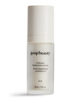 goop Beauty 3x Retinol Serum bottle for nightly routine and wrinkle reduction