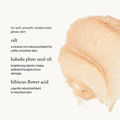 Goop Beauty Microderm Body Polish foaming cleanser delivers rich lather with cleansing exfoliation.