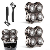 GORLENT pro 4-head replacement kit offers precise trimming for a close shave.