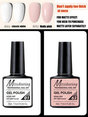 Gorvalin nail art brushes 6-types for versatile, clean line work.