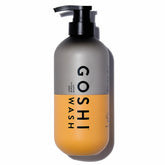 GOSHI Super Vitamin Body Wash pour demonstrates easy pump application for daily cleansing.