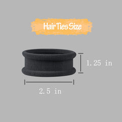GOSICUKA thick hair ties provide strong hold for robust hairstyles.