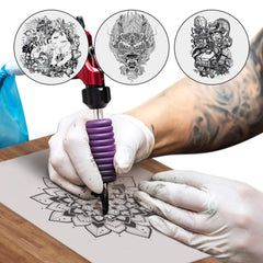 Gospire individually packaged blank tattoo skin 8x6in clean and ready