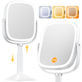 Gospire rectangle mirror side view; adjustable height aids makeup prep.